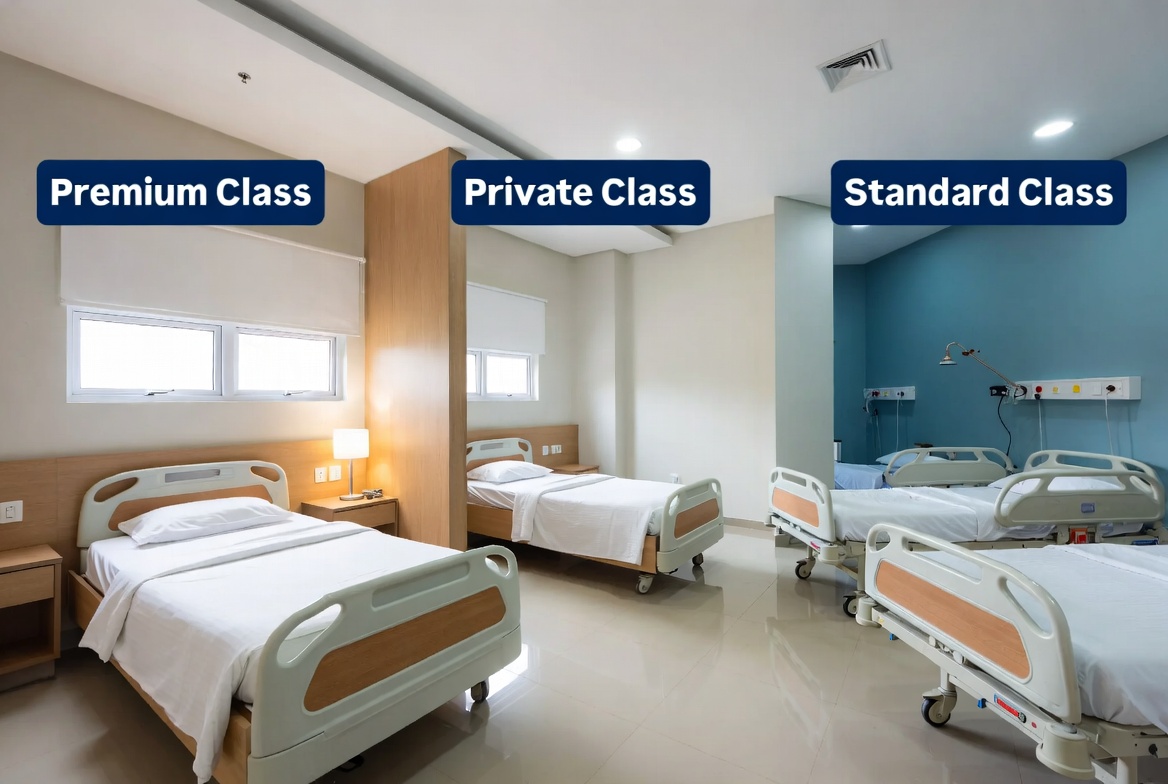 Perbedaan BPJS Kelas 1, 2, dan 3
