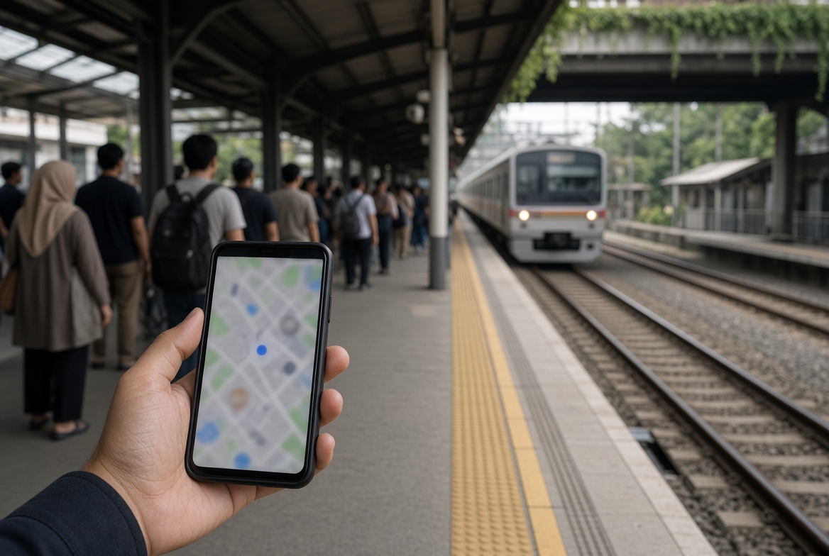 Cara Tracking Kereta Api Real Time lewat KAI Access dan Website Resmi