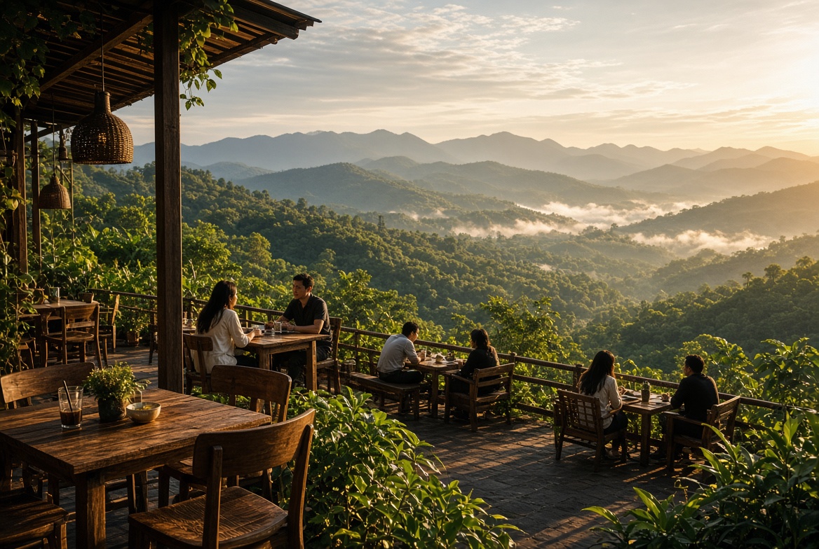 Tempat Nongkrong Hits di Sentul Cafe Resto dan View Terbaik